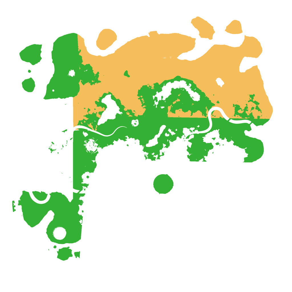 Biome Rust Map: Procedural Map, Size: 4000, Seed: 888432237