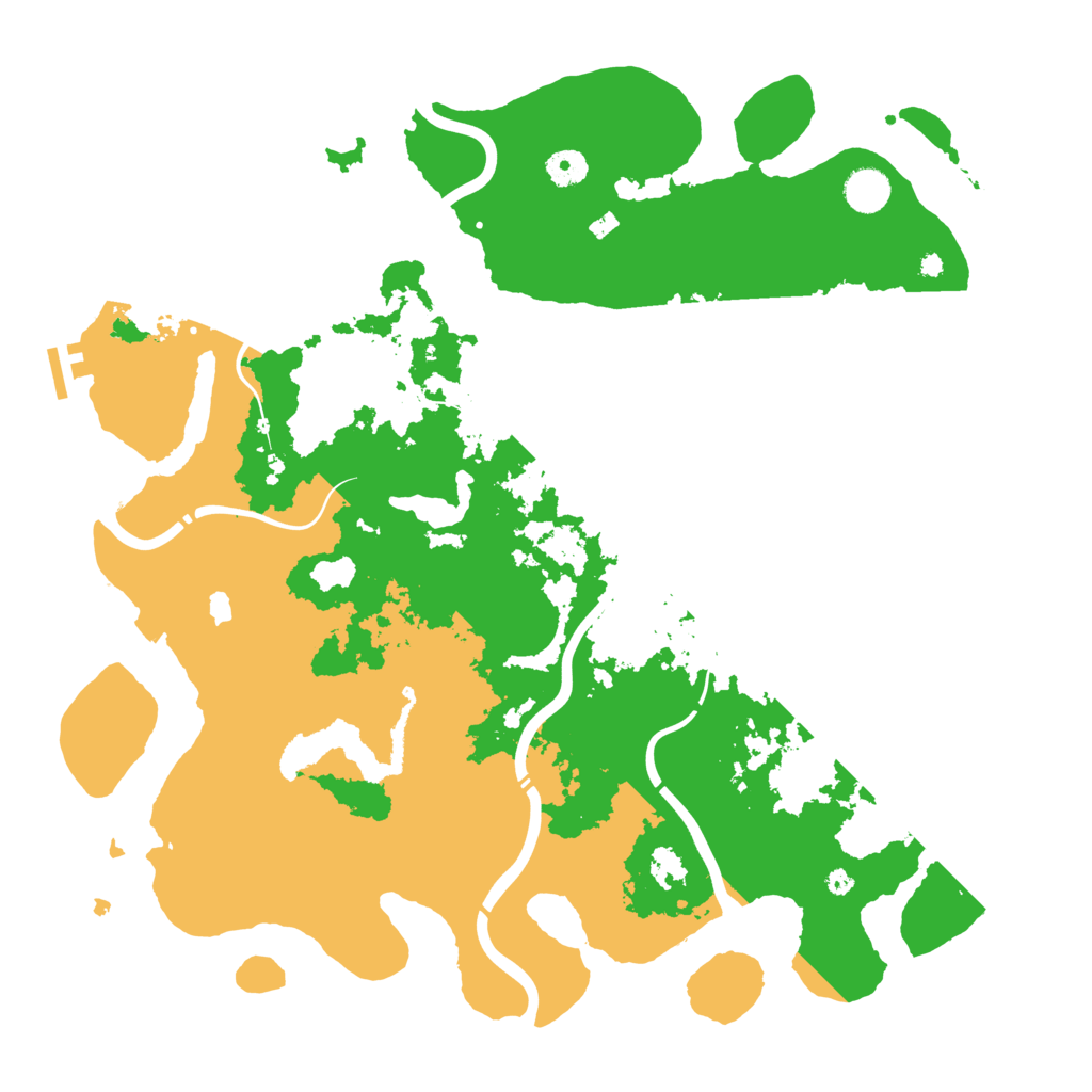 Biome Rust Map: Procedural Map, Size: 4250, Seed: 1033576267