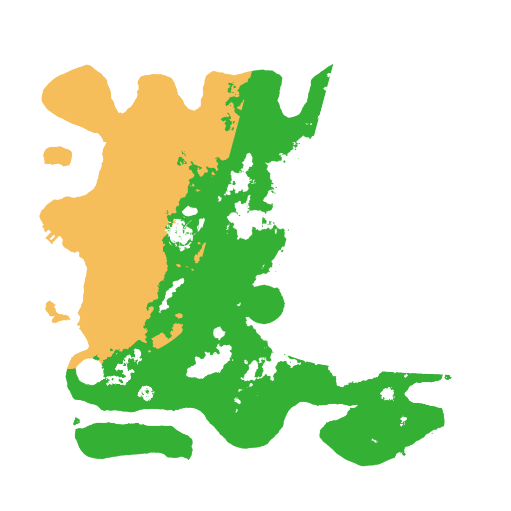 Biome Rust Map: Procedural Map, Size: 3500, Seed: 34011888