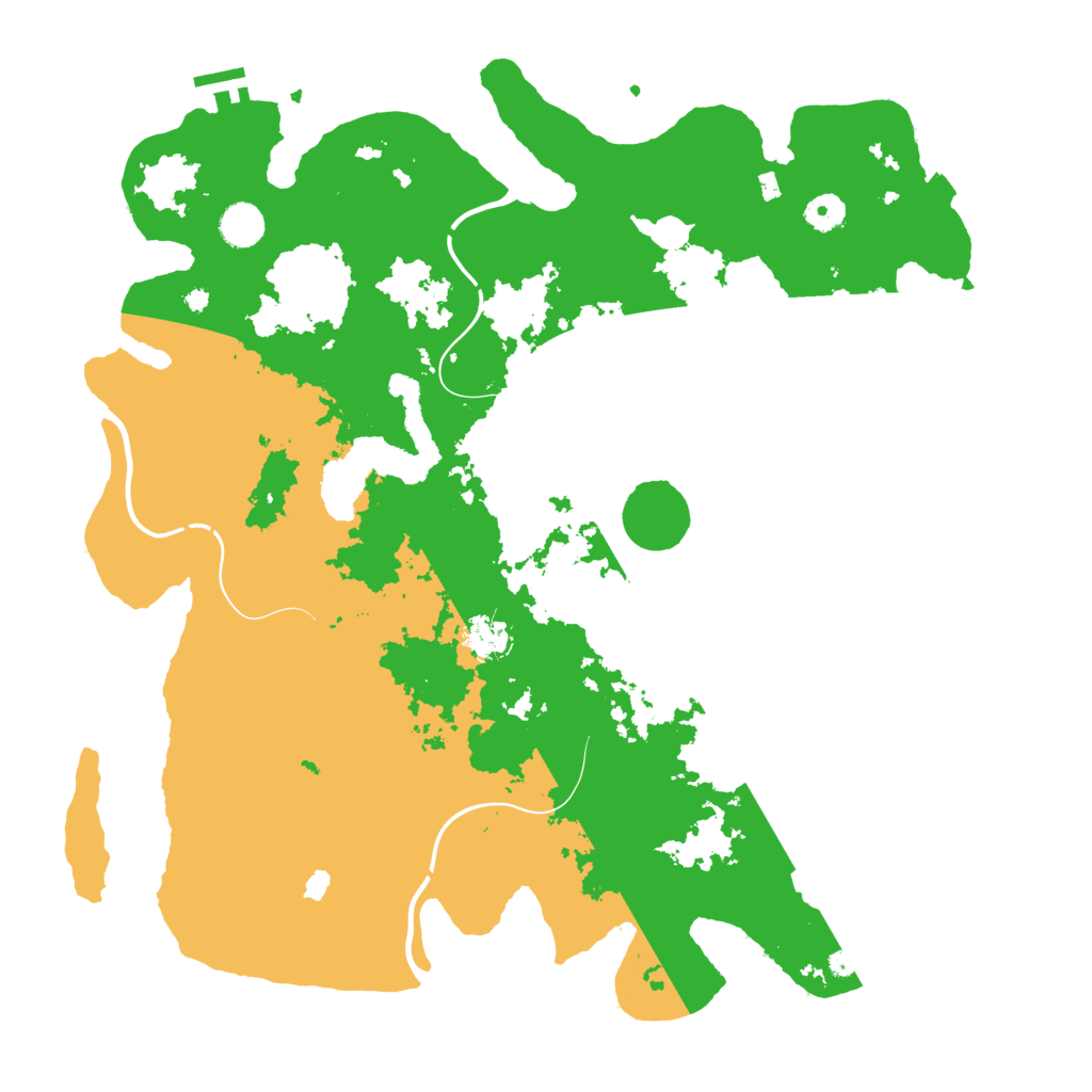 Biome Rust Map: Procedural Map, Size: 4300, Seed: 285734849