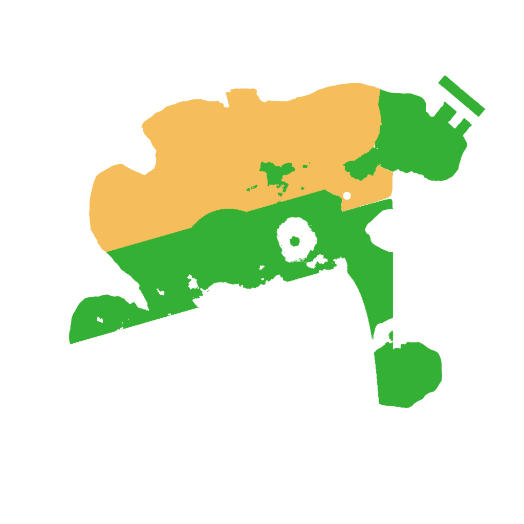 Biome Rust Map: Procedural Map, Size: 2000, Seed: 13566523