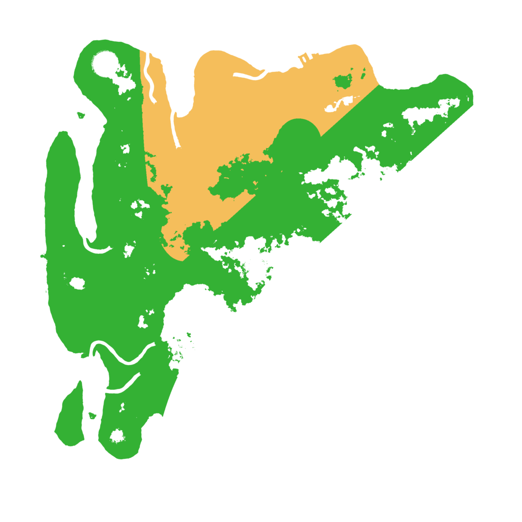 Biome Rust Map: Procedural Map, Size: 3500, Seed: 35103417