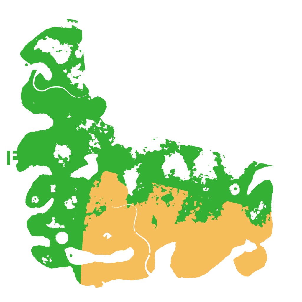Biome Rust Map: Procedural Map, Size: 4250, Seed: 498