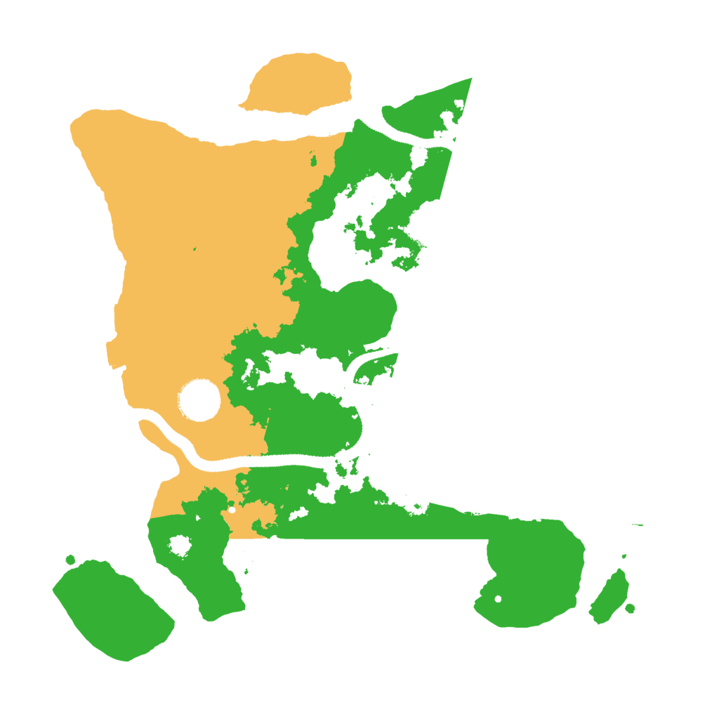 Biome Rust Map: Procedural Map, Size: 3000, Seed: 1476242476