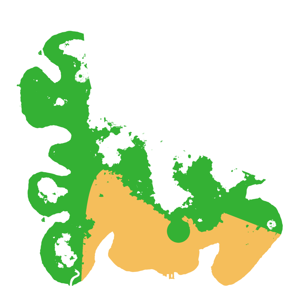 Biome Rust Map: Procedural Map, Size: 3500, Seed: 1274937841