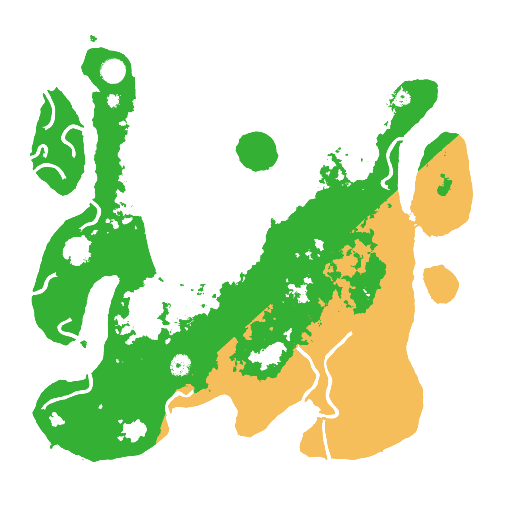 Biome Rust Map: Procedural Map, Size: 3500, Seed: 178110994