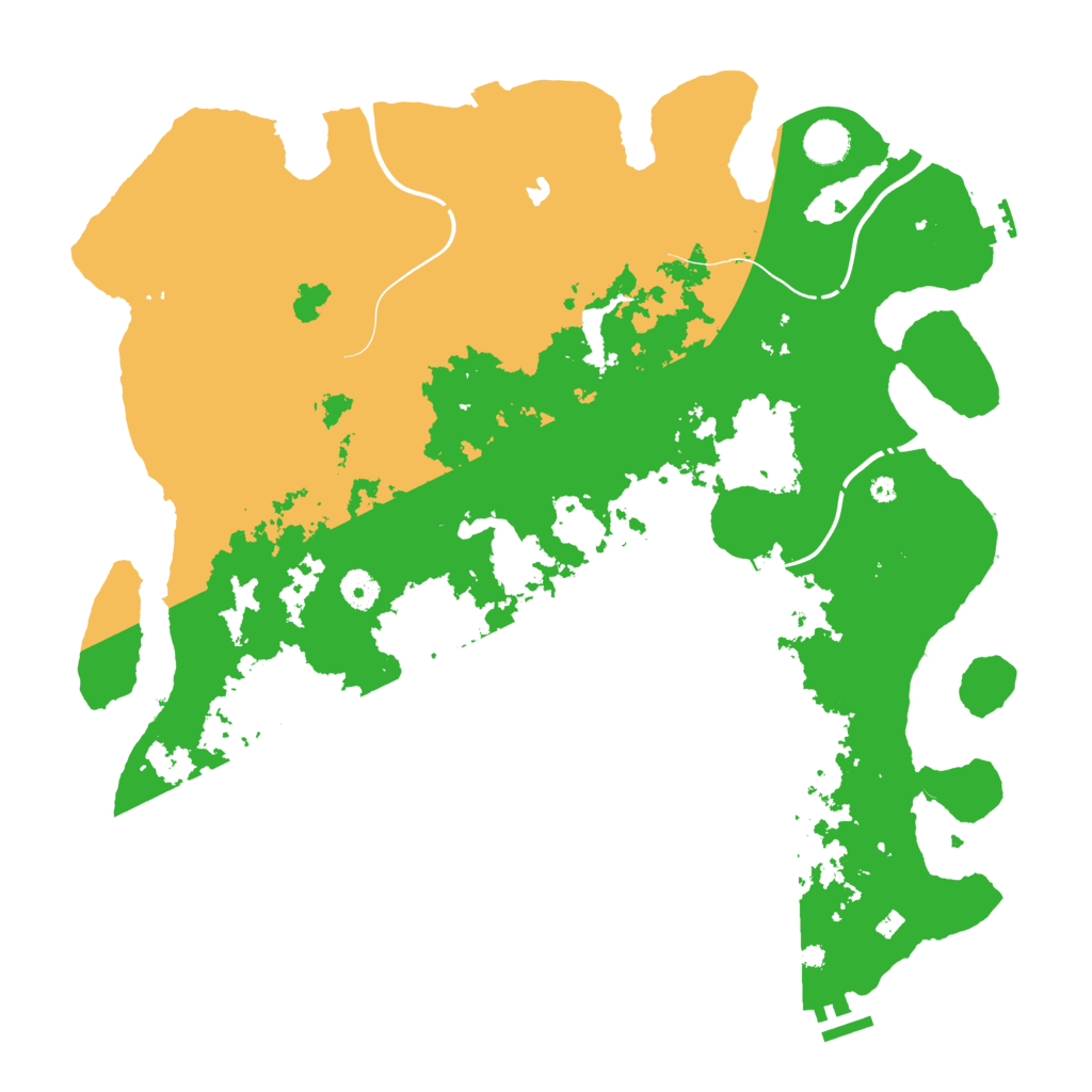 Biome Rust Map: Procedural Map, Size: 4250, Seed: 745112587