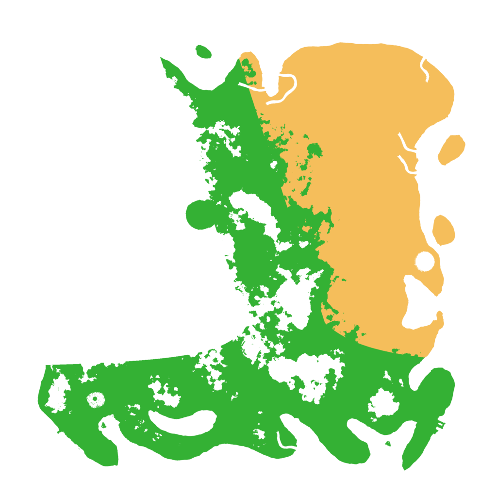 Biome Rust Map: Procedural Map, Size: 4500, Seed: 207748543