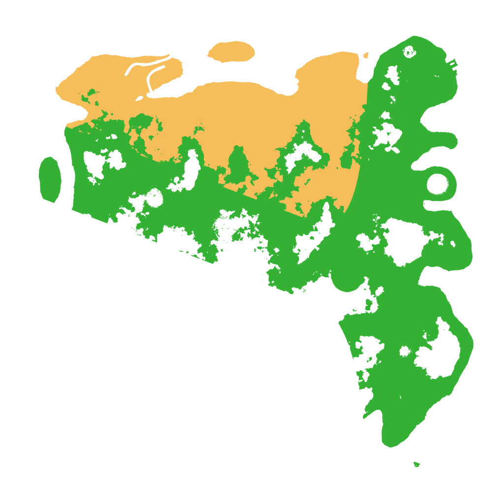 Biome Rust Map: Procedural Map, Size: 4250, Seed: 1945796832