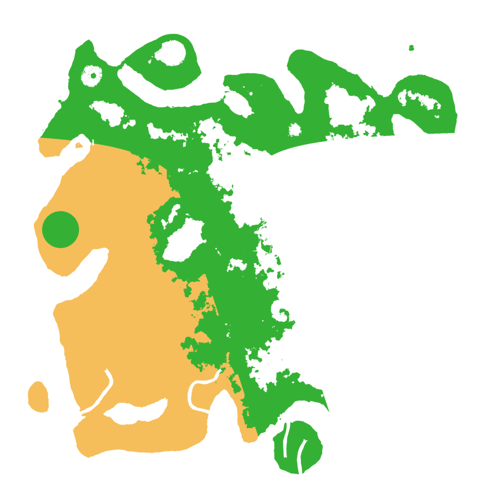 Biome Rust Map: Procedural Map, Size: 3600, Seed: 13838