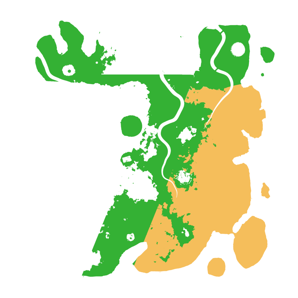 Biome Rust Map: Procedural Map, Size: 3750, Seed: 666777123