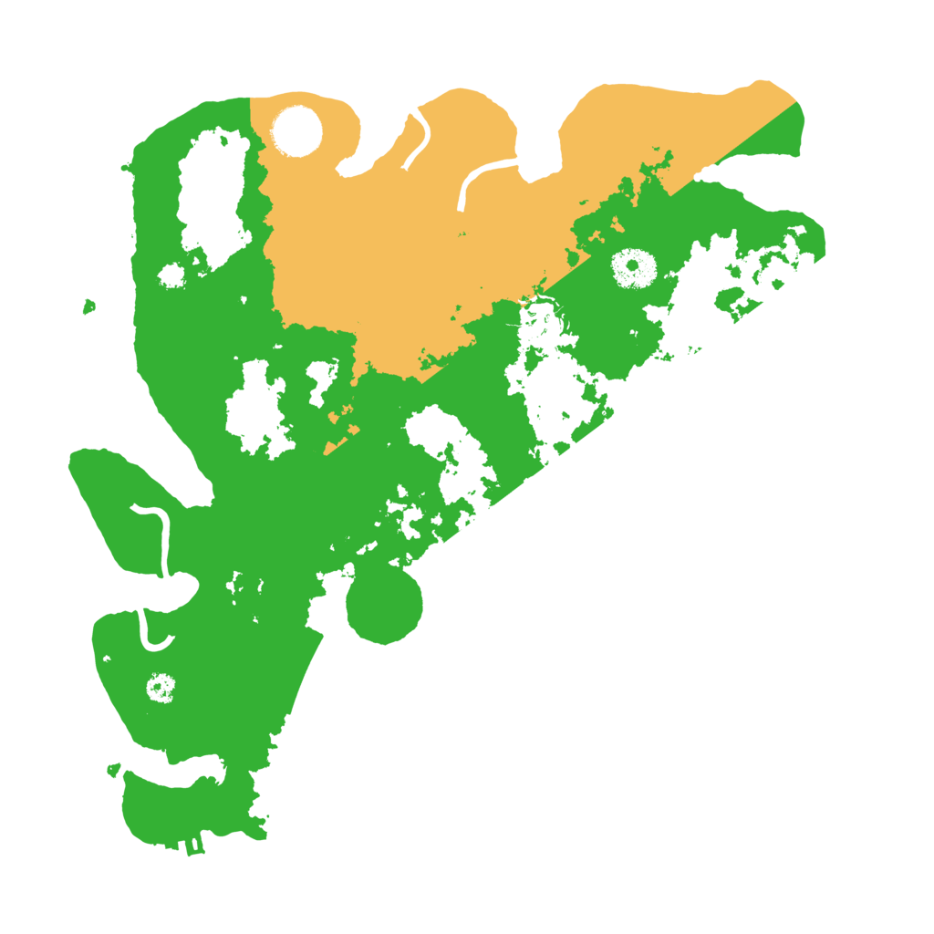 Biome Rust Map: Procedural Map, Size: 3250, Seed: 109813469