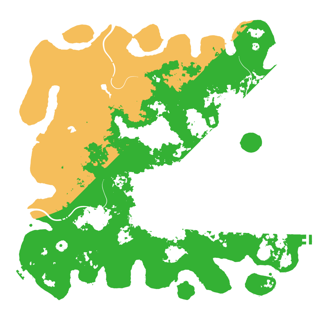 Biome Rust Map: Procedural Map, Size: 4300, Seed: 2367