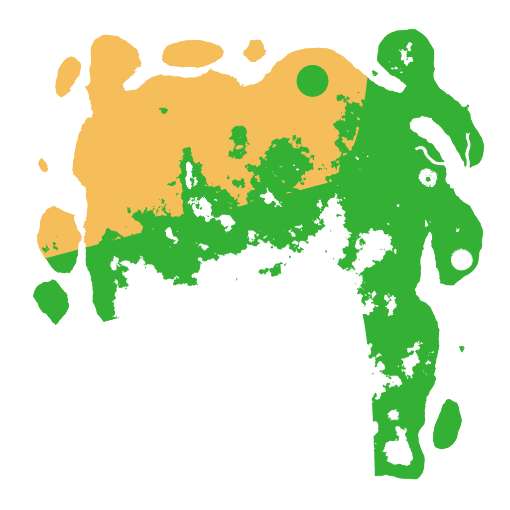Biome Rust Map: Procedural Map, Size: 4250, Seed: 527431982