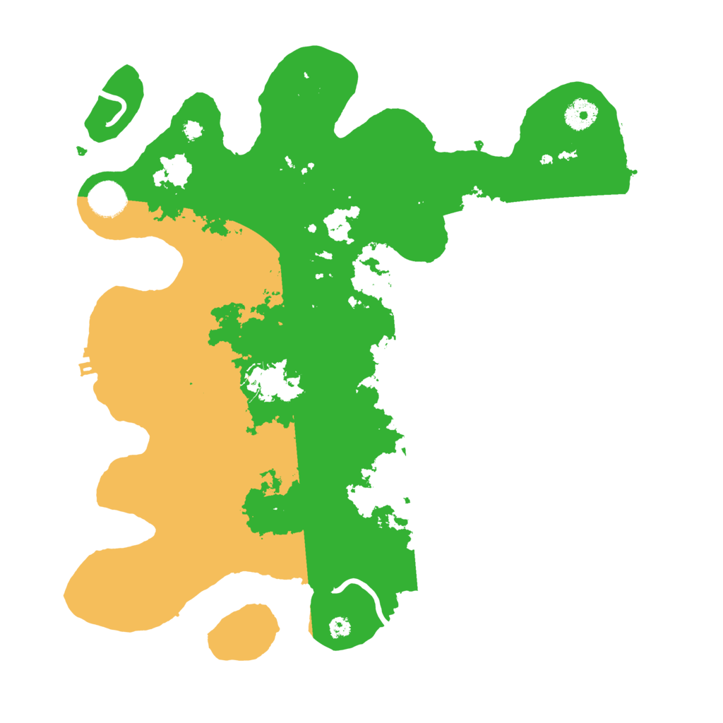 Biome Rust Map: Procedural Map, Size: 3500, Seed: 13855823
