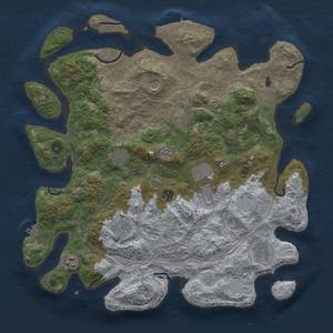 Thumbnail Rust Map: Procedural Map, Size: 4250, Seed: 1604881579, 17 Monuments