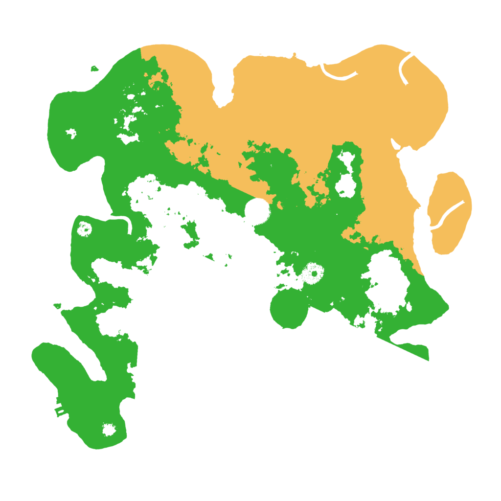 Biome Rust Map: Procedural Map, Size: 3500, Seed: 38903207