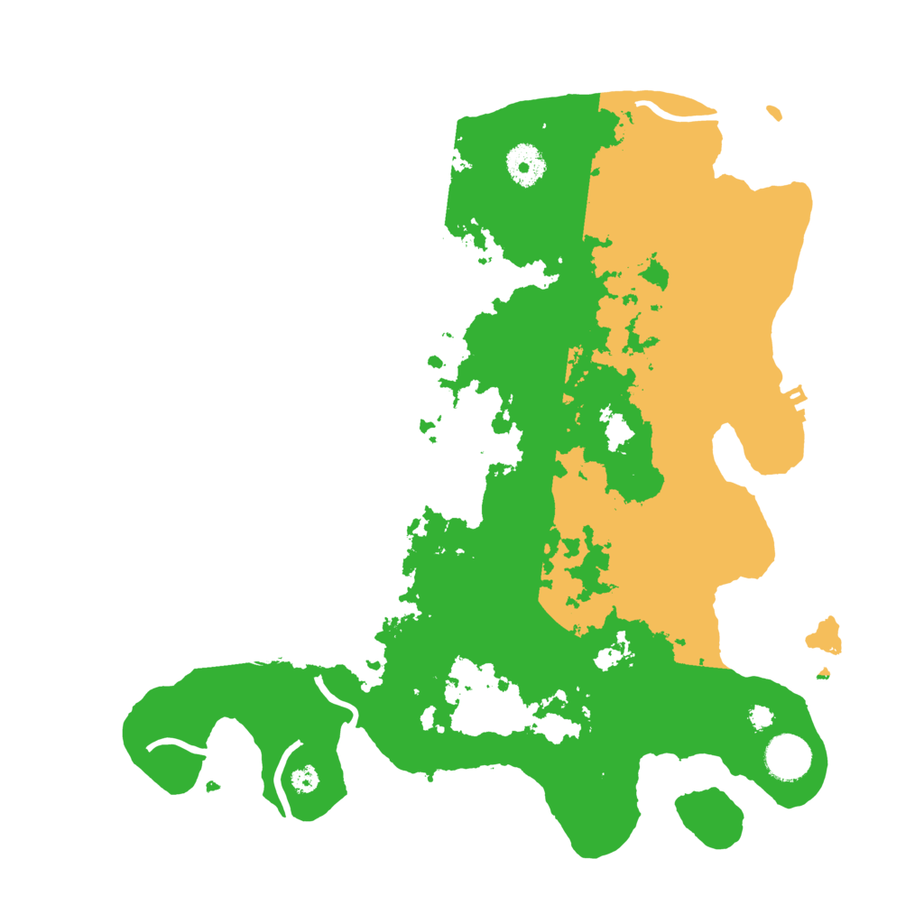 Biome Rust Map: Procedural Map, Size: 3505, Seed: 1385589699