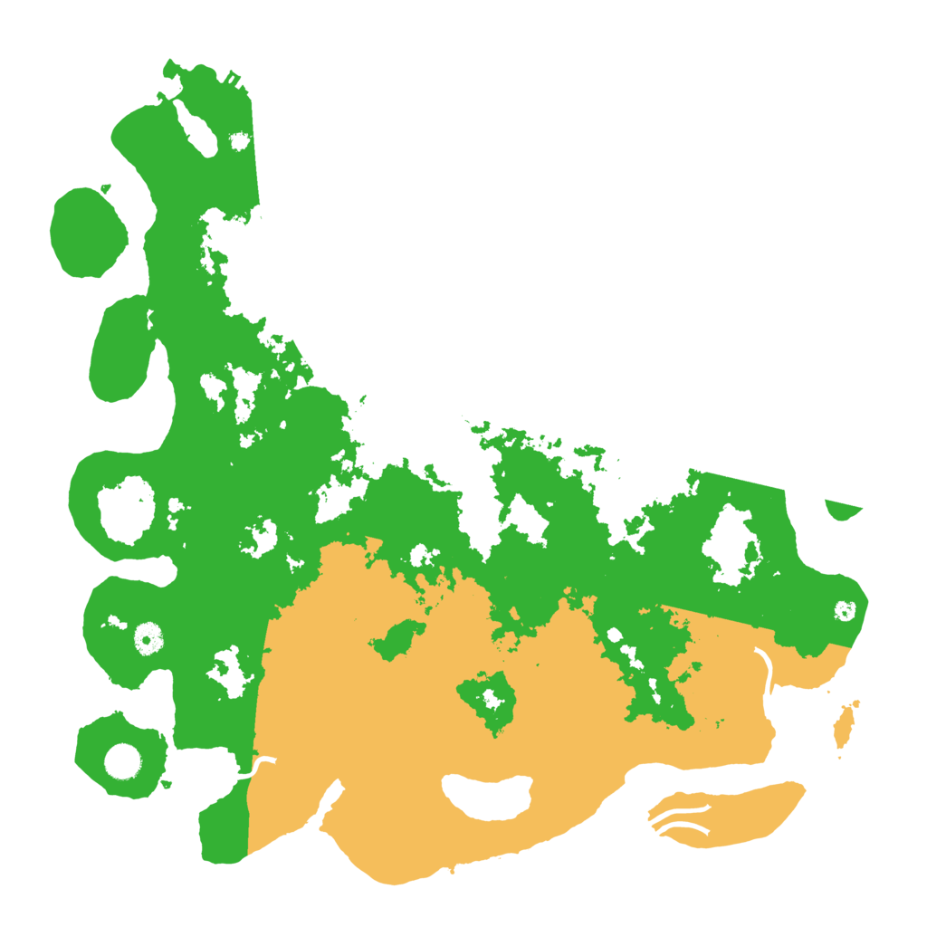 Biome Rust Map: Procedural Map, Size: 4500, Seed: 494396529