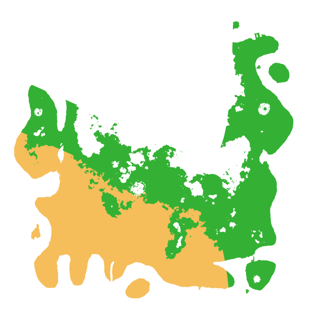 Biome Rust Map: Procedural Map, Size: 4000, Seed: 308498604