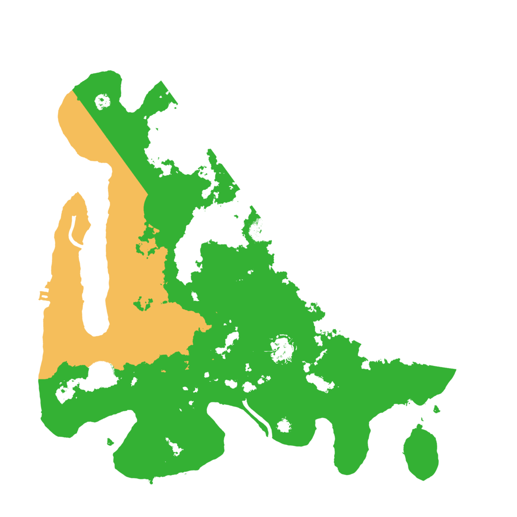 Biome Rust Map: Procedural Map, Size: 3500, Seed: 853186