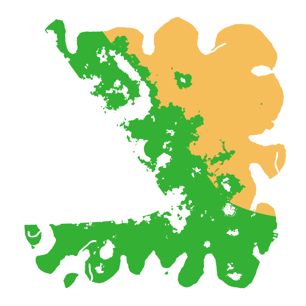 Biome Rust Map: Procedural Map, Size: 4250, Seed: 1836091084