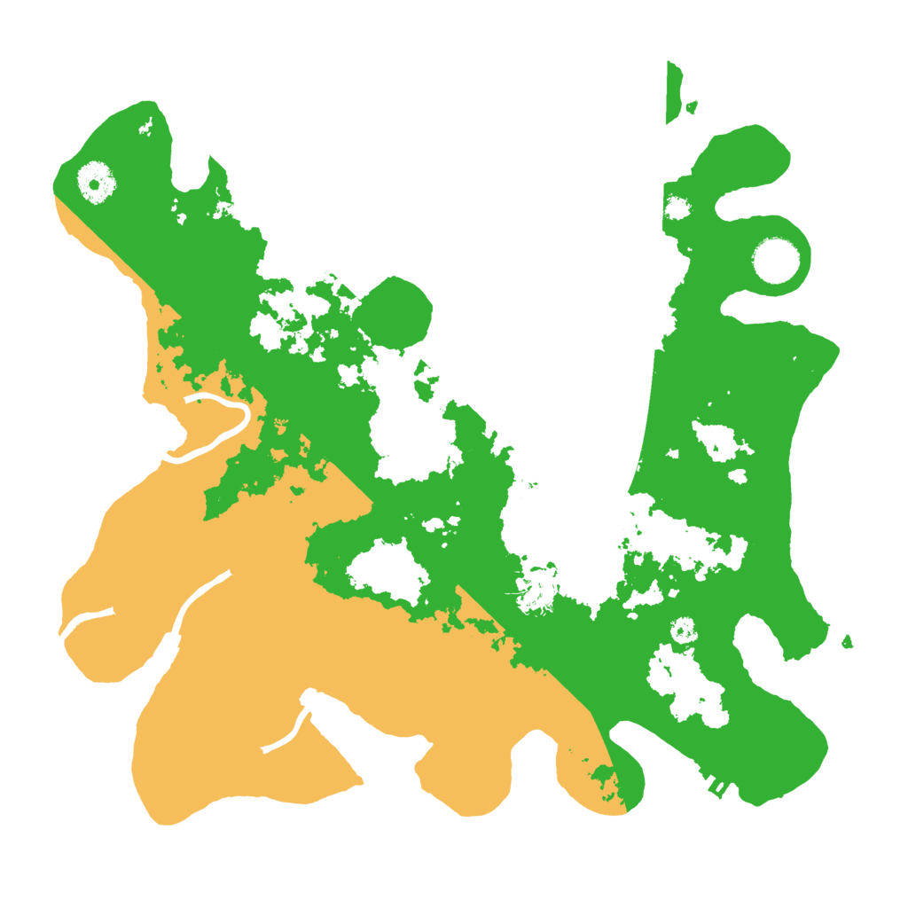 Biome Rust Map: Procedural Map, Size: 3500, Seed: 1277972459