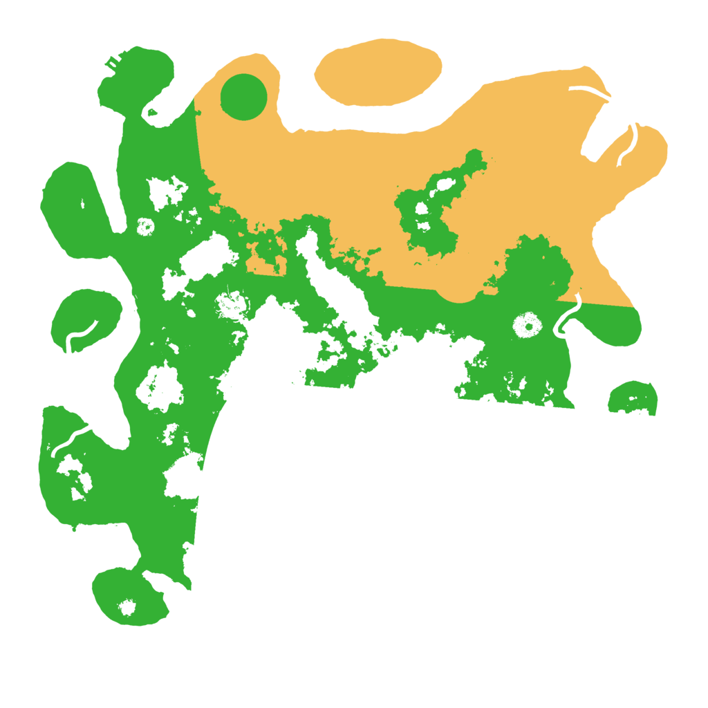 Biome Rust Map: Procedural Map, Size: 4000, Seed: 5461632