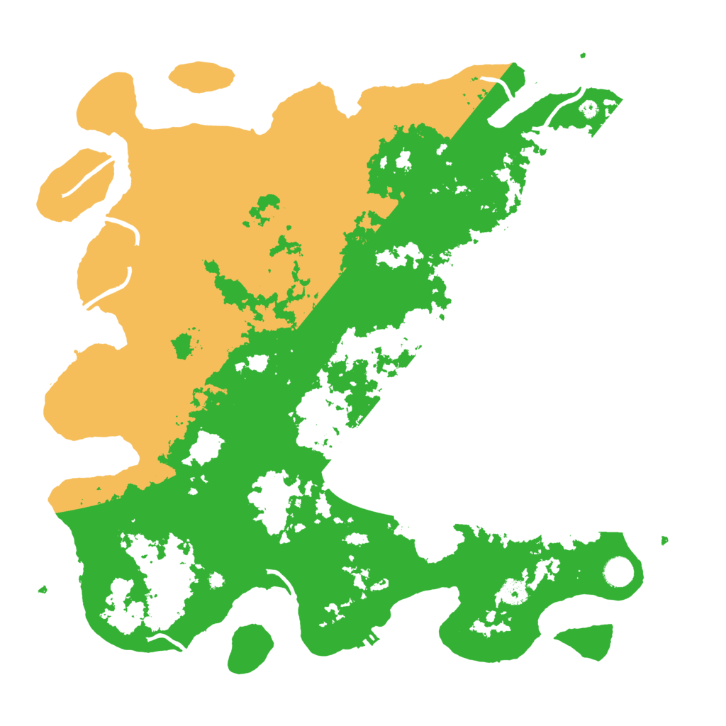 Biome Rust Map: Procedural Map, Size: 4250, Seed: 83661288