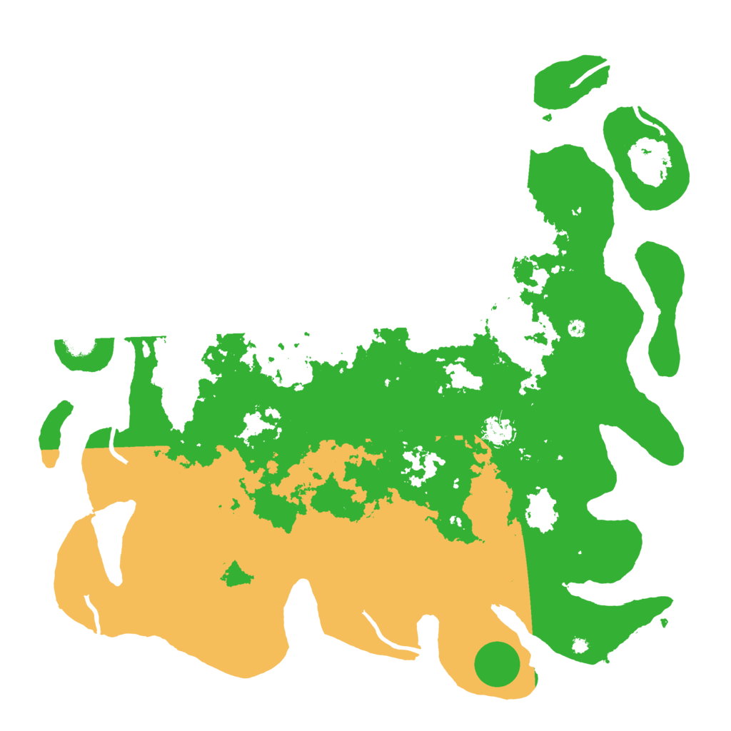 Biome Rust Map: Procedural Map, Size: 4250, Seed: 1046926971