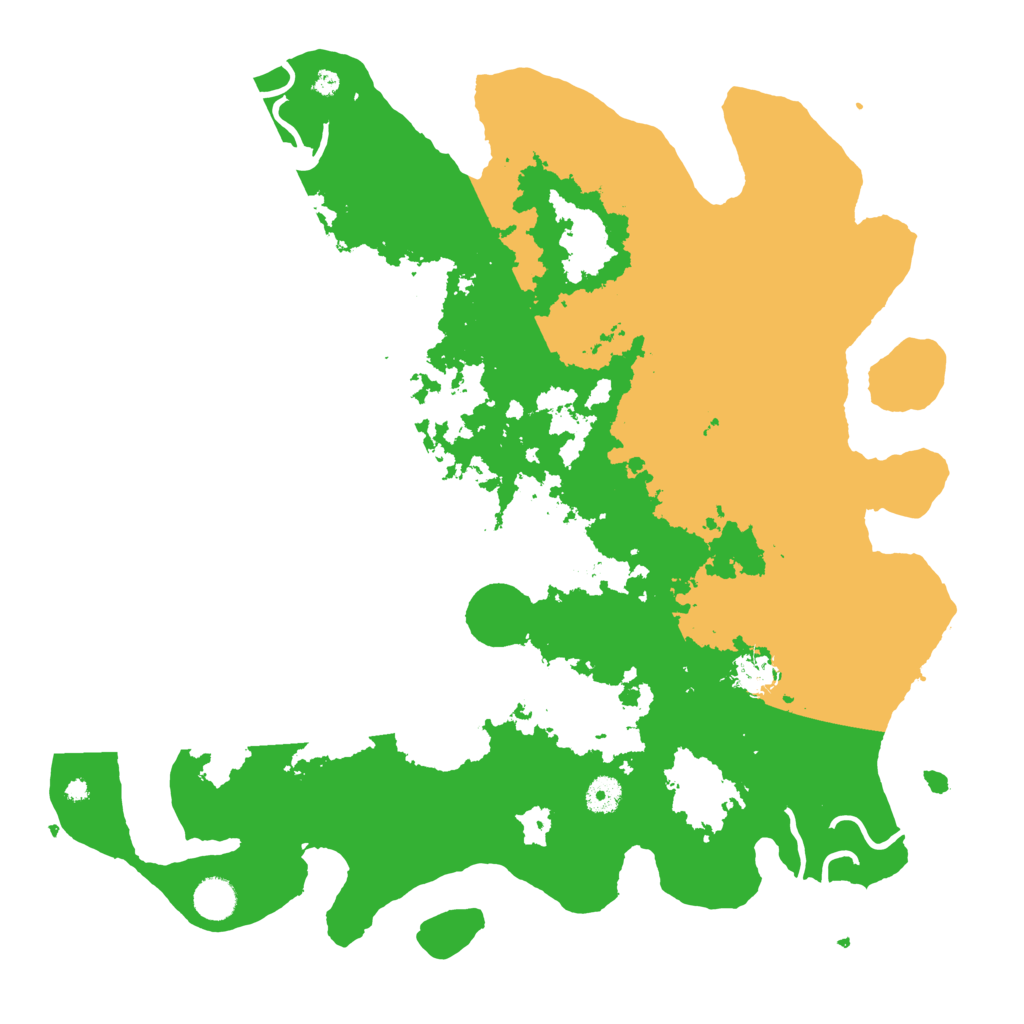 Biome Rust Map: Procedural Map, Size: 4250, Seed: 31717513