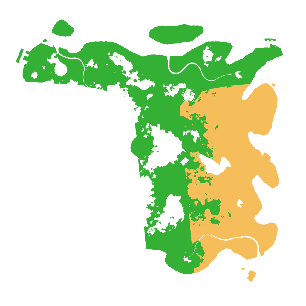 Biome Rust Map: Procedural Map, Size: 4250, Seed: 2263883