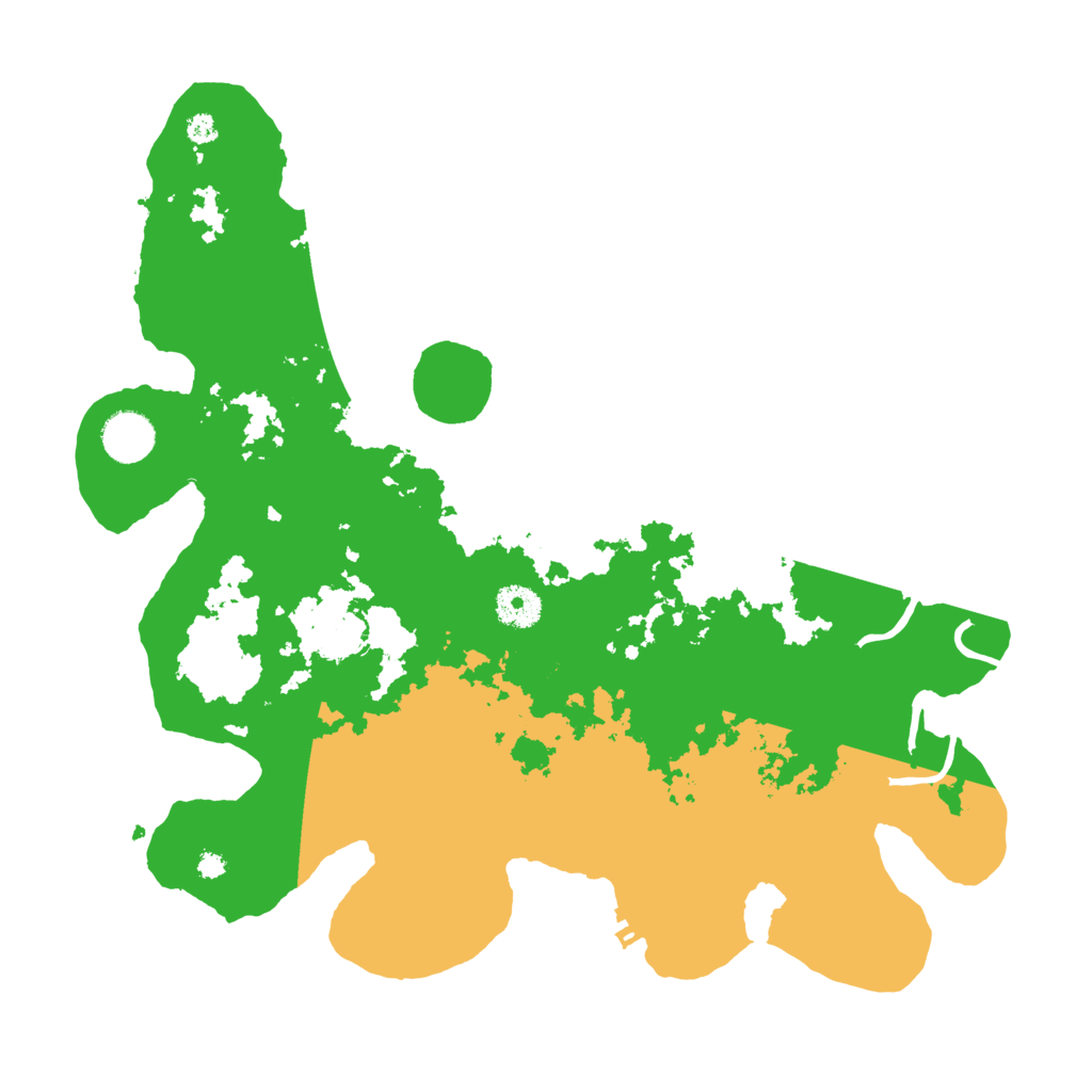 Biome Rust Map: Procedural Map, Size: 3700, Seed: 1026567587