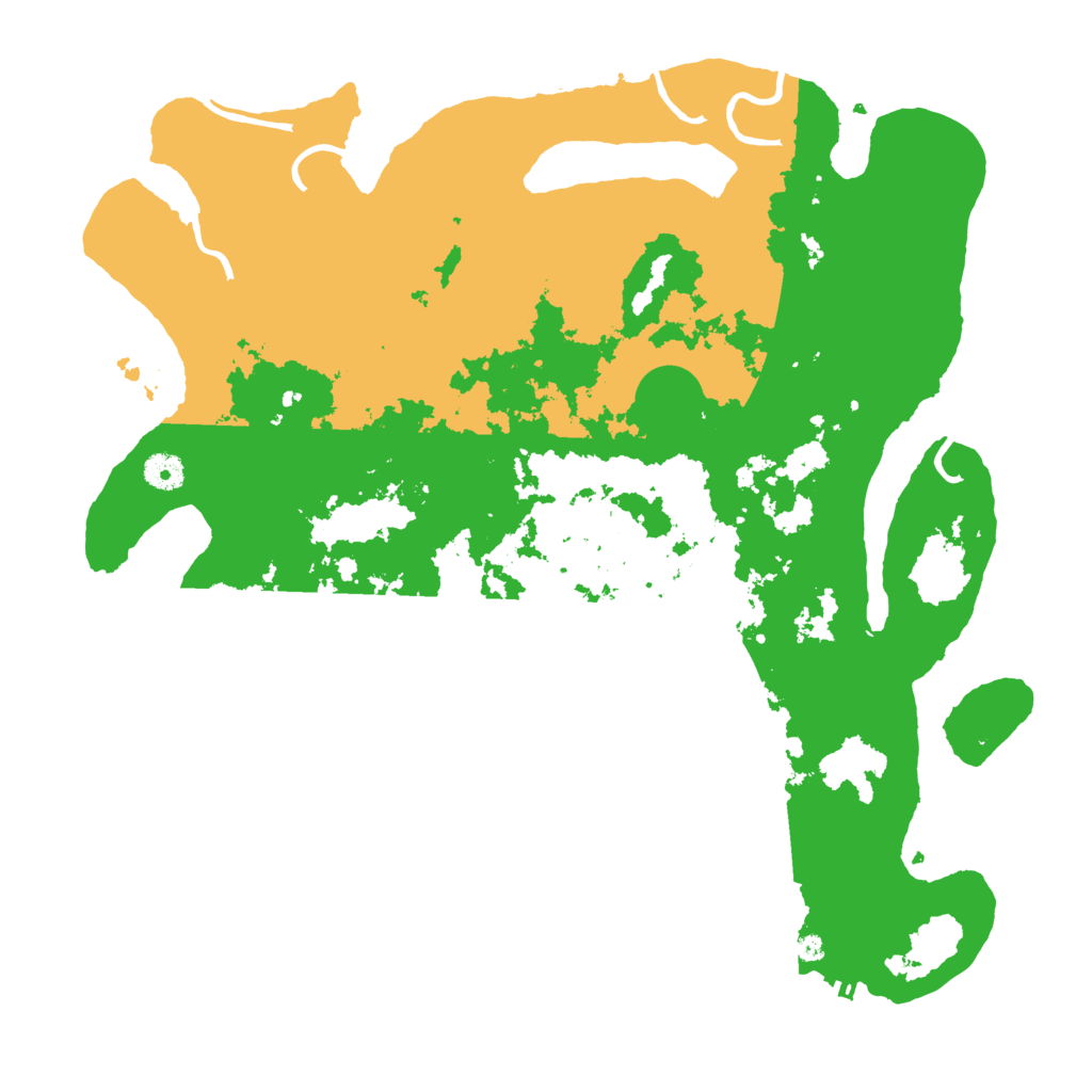 Biome Rust Map: Procedural Map, Size: 4250, Seed: 4321