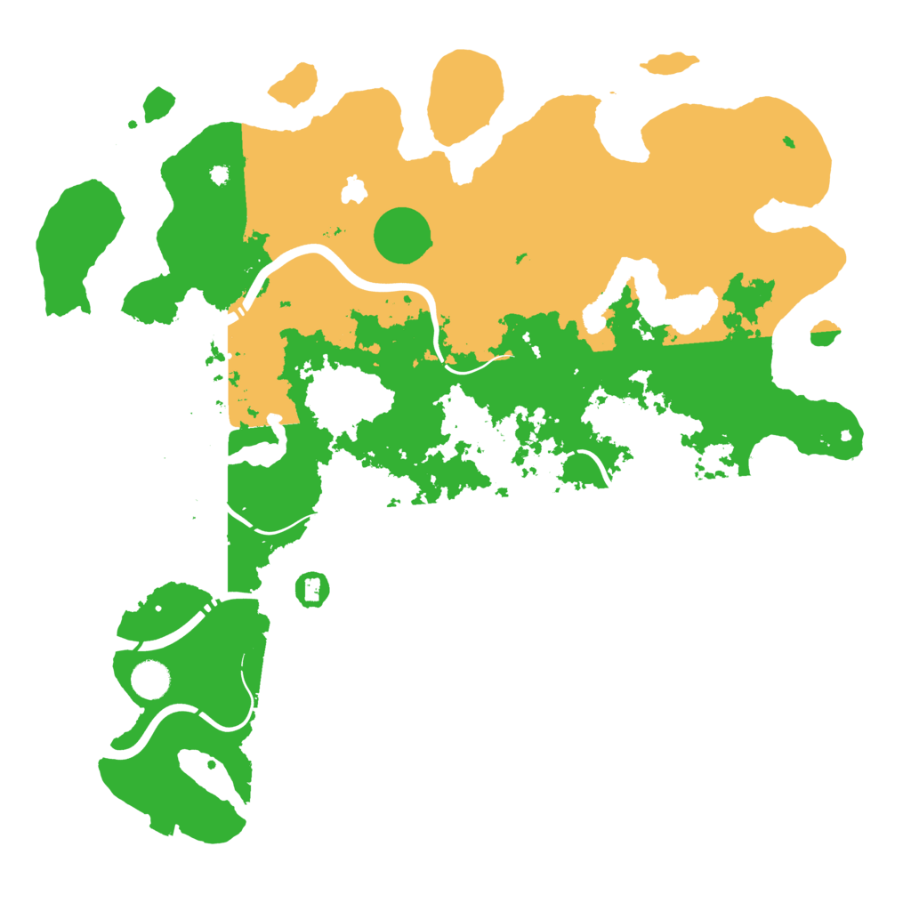Biome Rust Map: Procedural Map, Size: 4250, Seed: 611867311