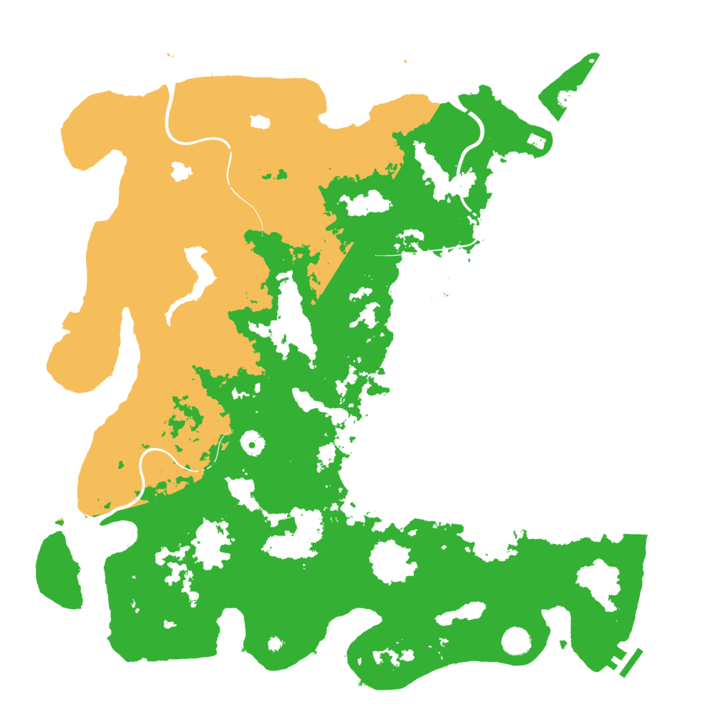 Biome Rust Map: Procedural Map, Size: 4500, Seed: 73125788
