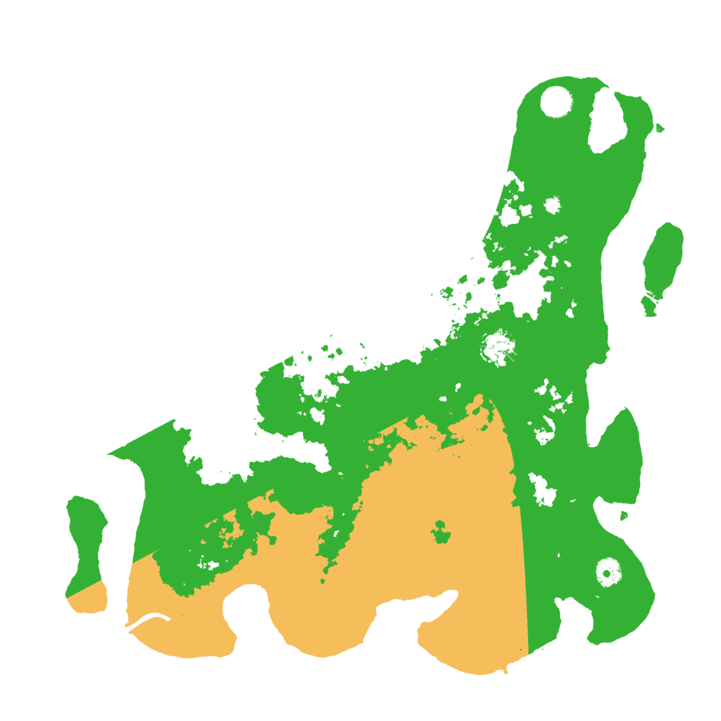 Biome Rust Map: Procedural Map, Size: 4000, Seed: 160223