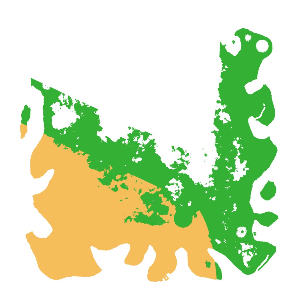 Biome Rust Map: Procedural Map, Size: 4250, Seed: 1242592161