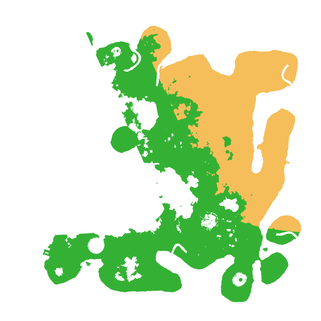 Biome Rust Map: Procedural Map, Size: 3500, Seed: 20721149