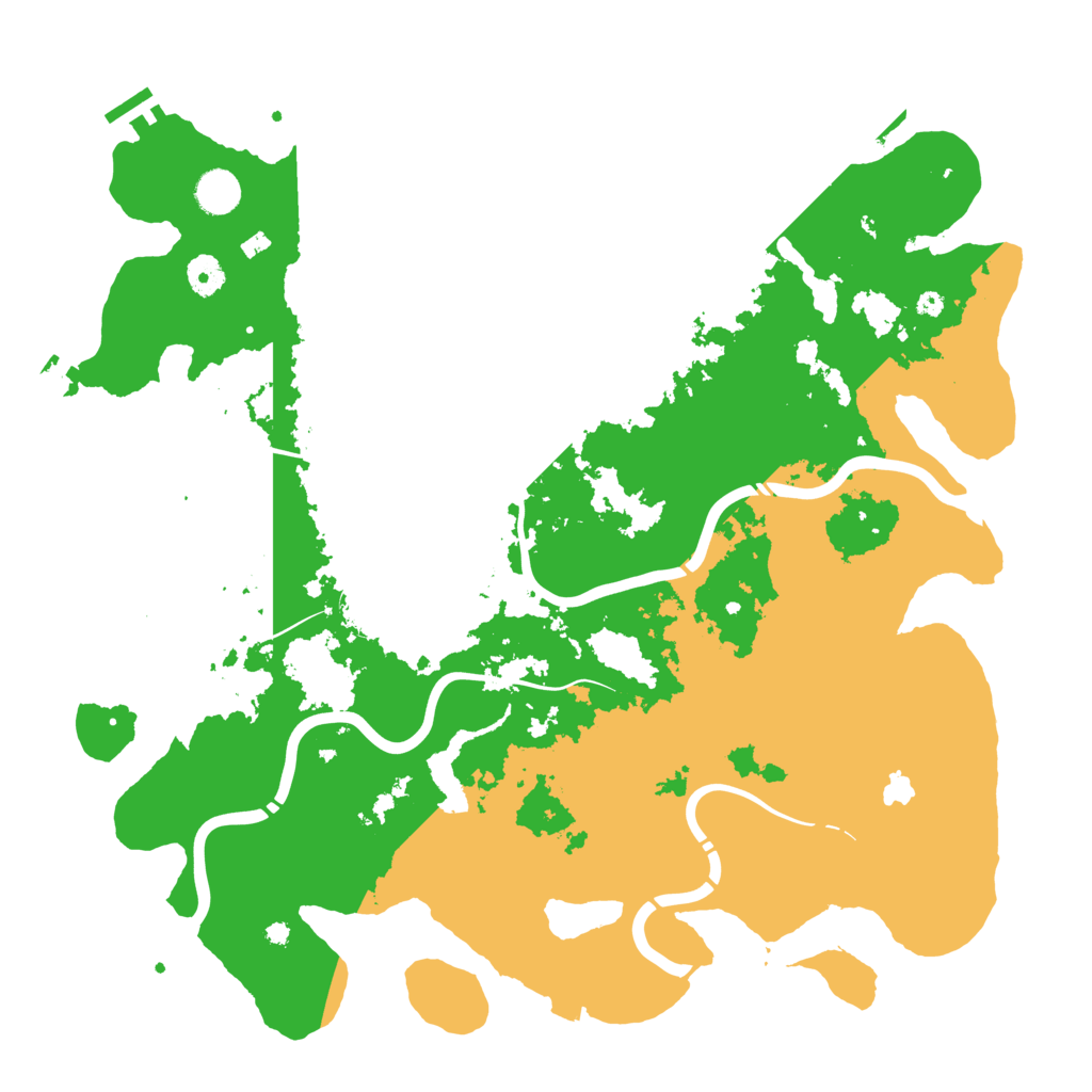 Biome Rust Map: Procedural Map, Size: 4250, Seed: 1240883679