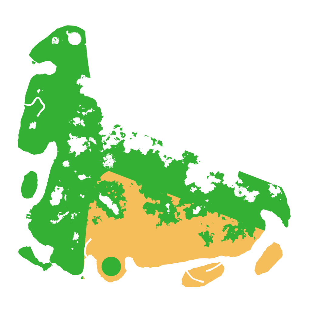 Biome Rust Map: Procedural Map, Size: 4250, Seed: 16790725