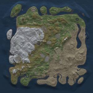 Thumbnail Rust Map: Procedural Map, Size: 4250, Seed: 505529337, 18 Monuments