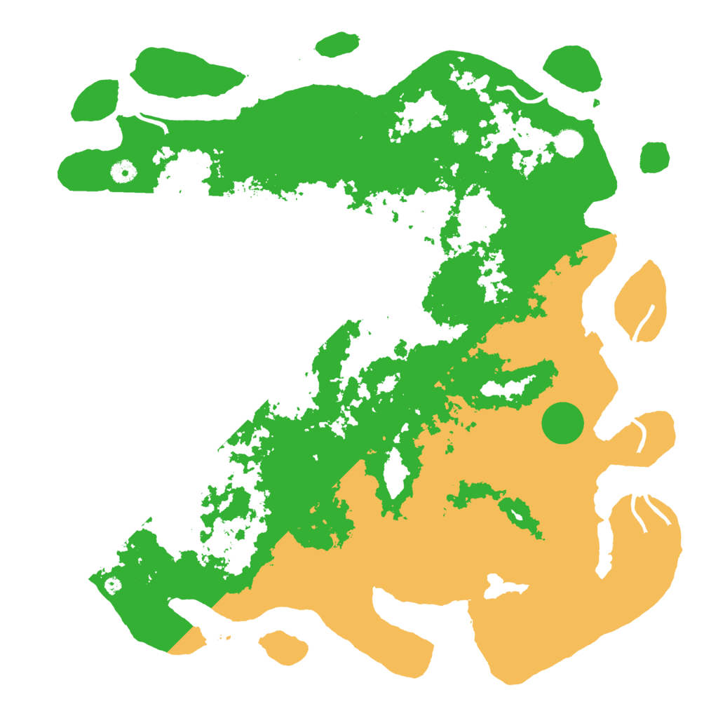 Biome Rust Map: Procedural Map, Size: 4500, Seed: 487076008