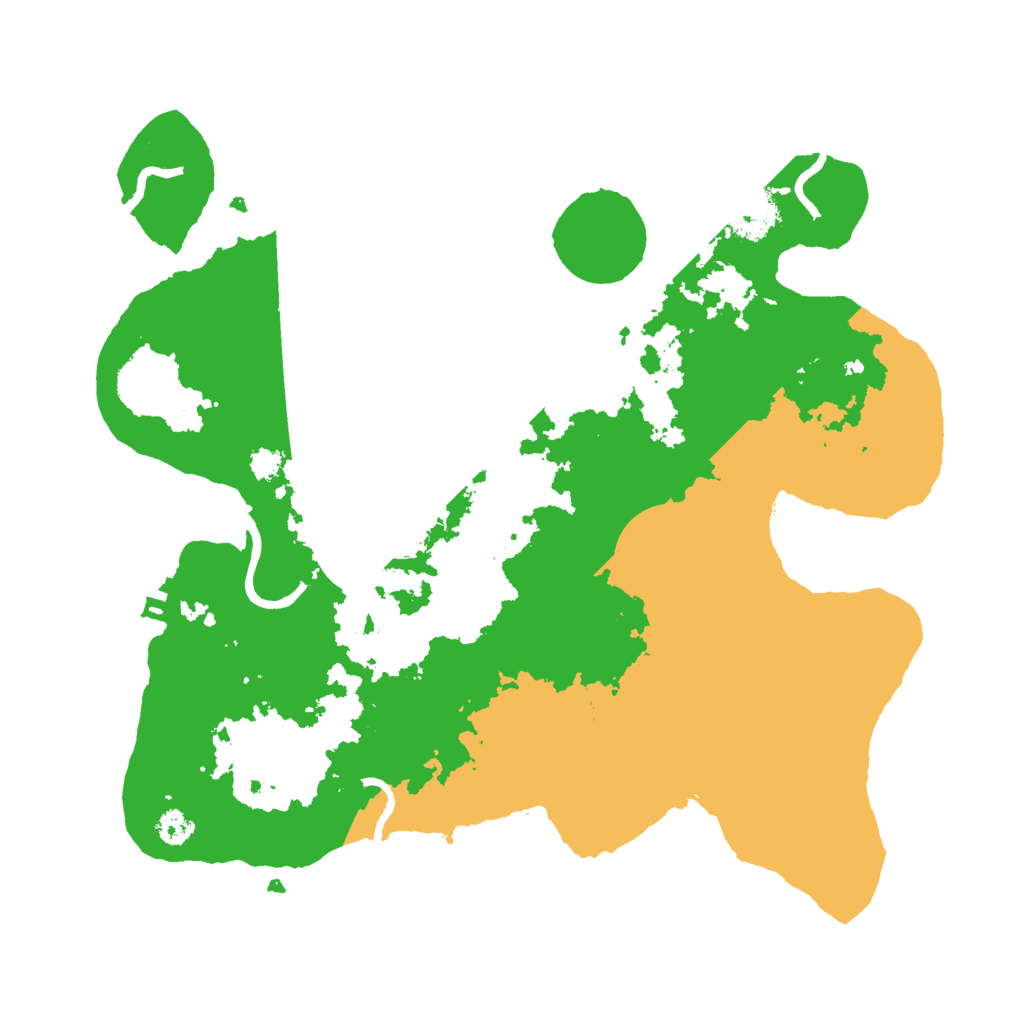 Biome Rust Map: Procedural Map, Size: 3000, Seed: 906899266