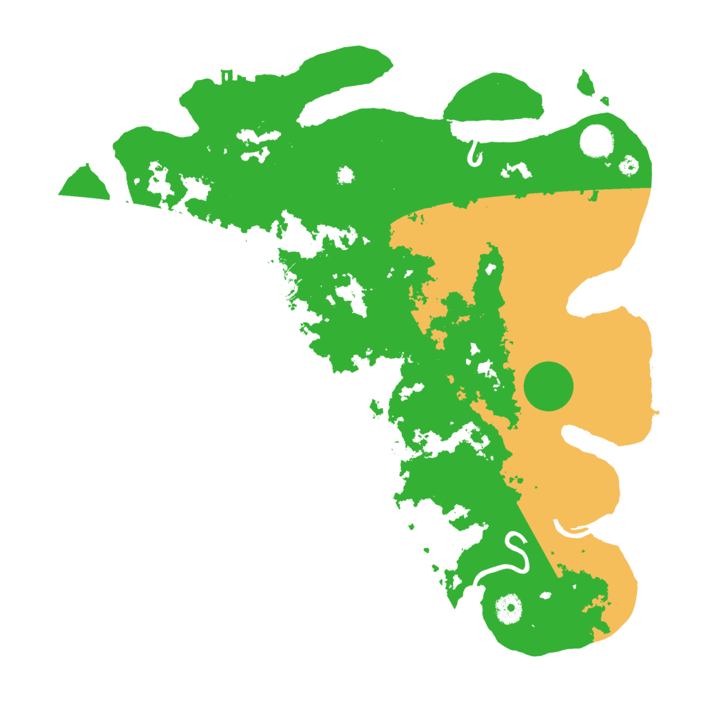 Biome Rust Map: Procedural Map, Size: 3750, Seed: 691951275