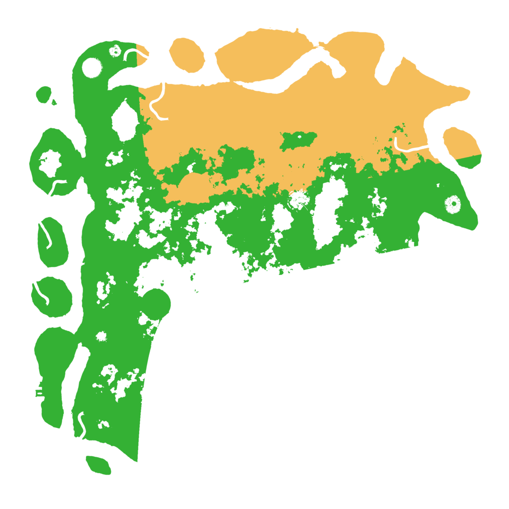 Biome Rust Map: Procedural Map, Size: 4500, Seed: 1999215817
