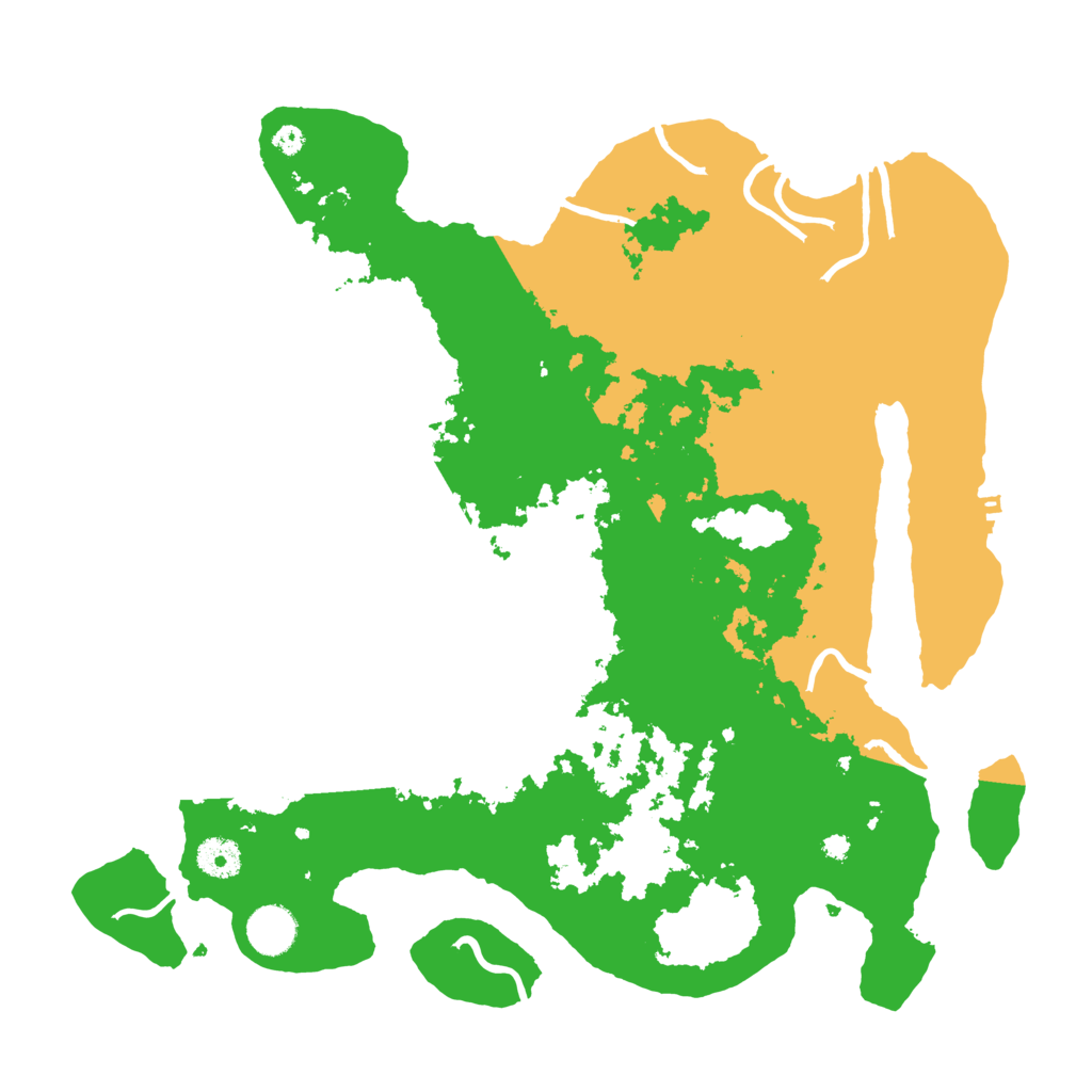 Biome Rust Map: Procedural Map, Size: 3850, Seed: 9815703