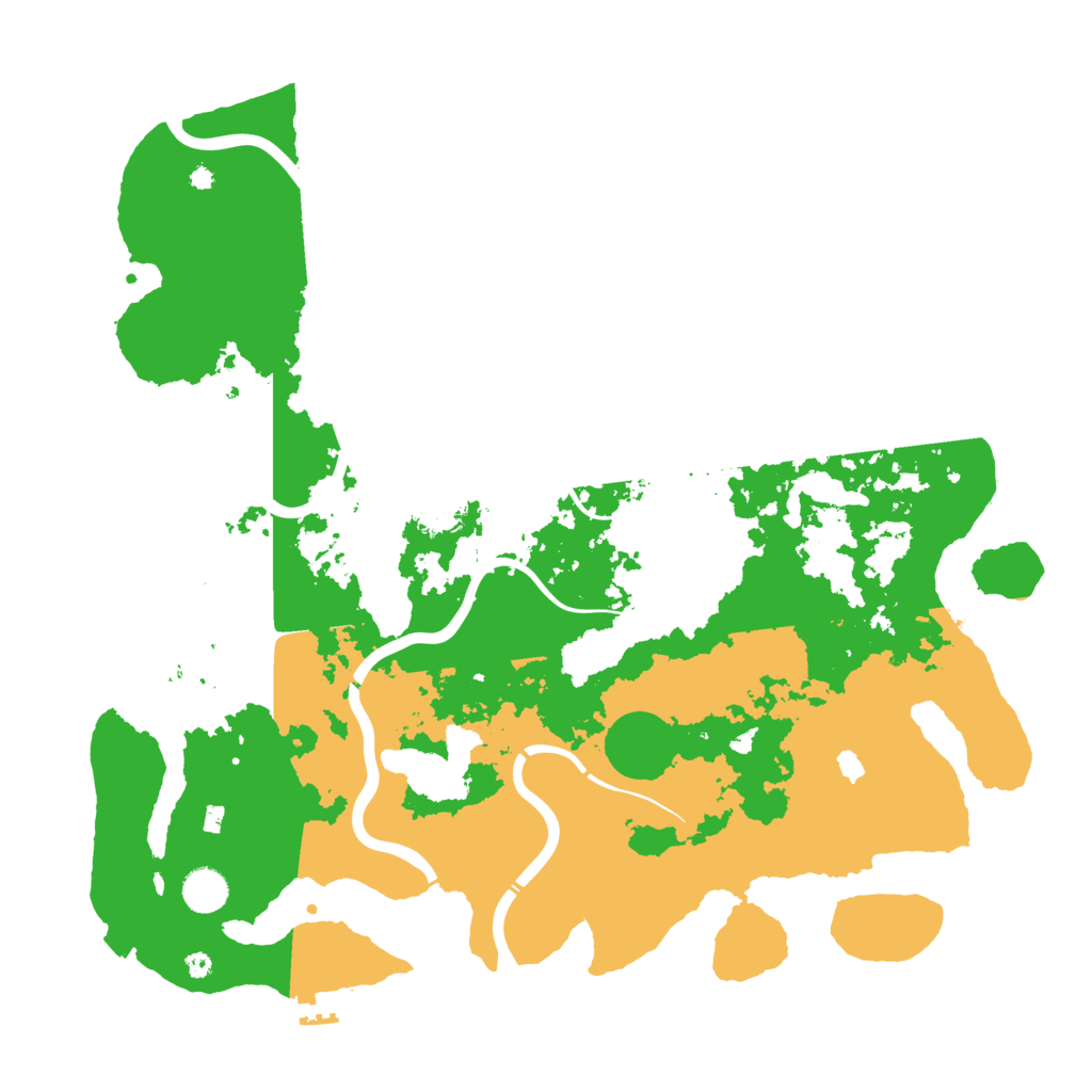Biome Rust Map: Procedural Map, Size: 4250, Seed: 695685100