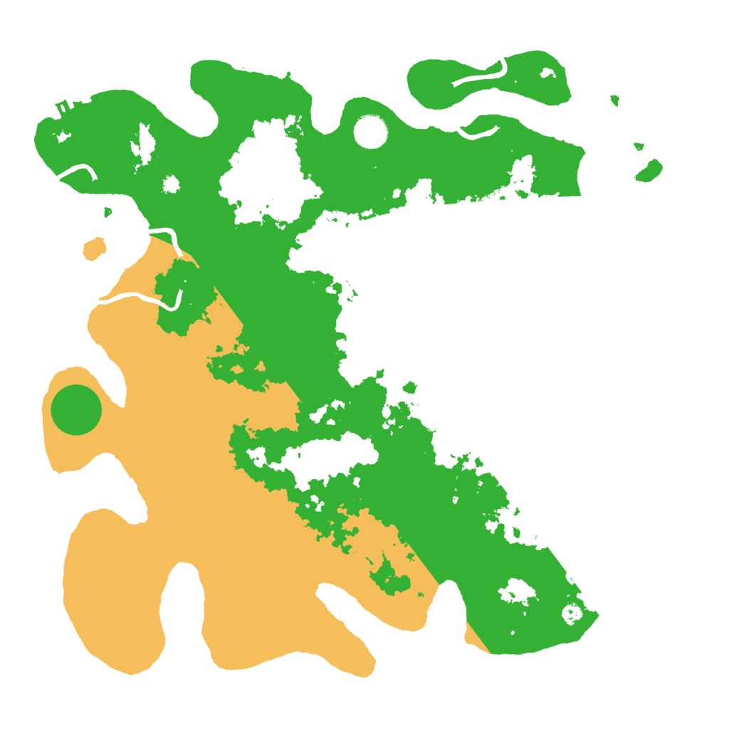 Biome Rust Map: Procedural Map, Size: 3800, Seed: 59500