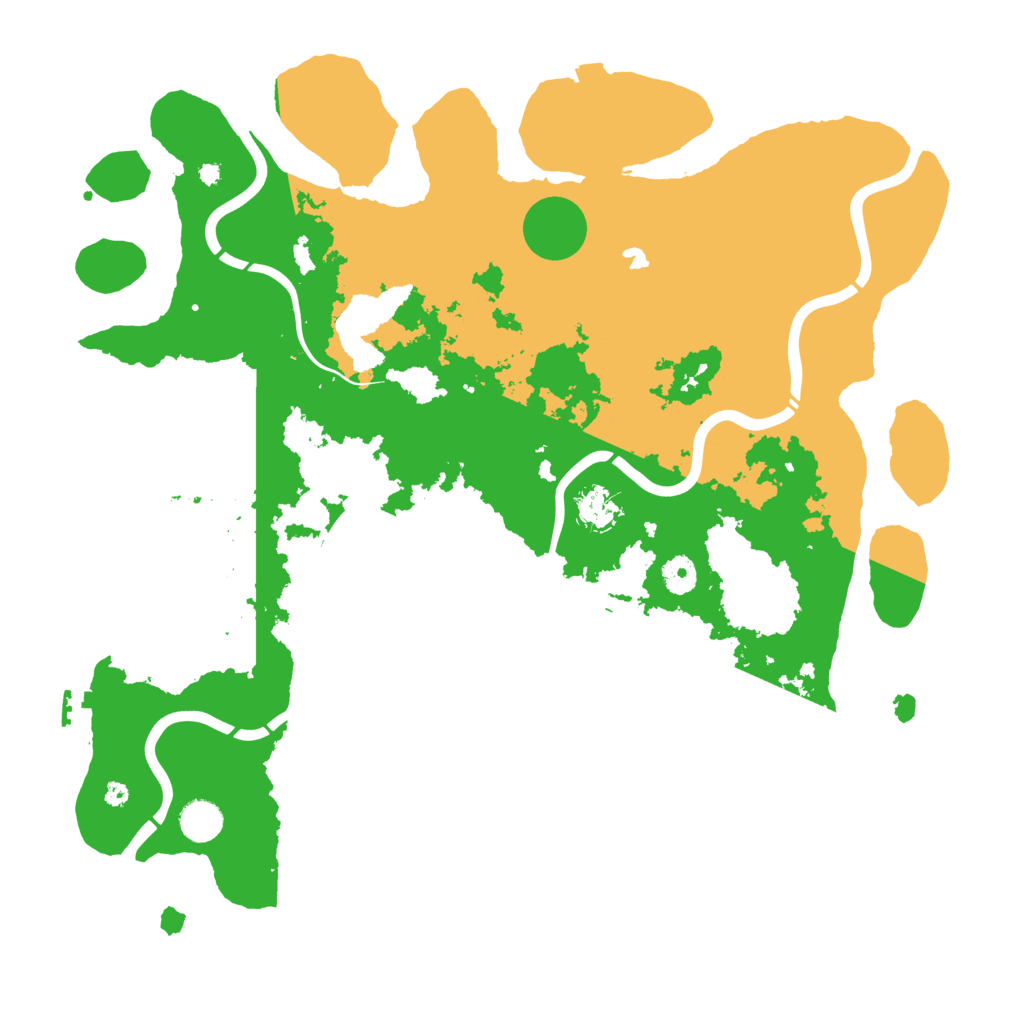 Biome Rust Map: Procedural Map, Size: 4250, Seed: 275112557
